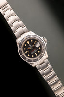 1972 Rolex 1680 Mark VI Red Submariner Ghost Insert