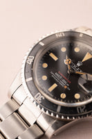 1972 Rolex 1680 Mark VI Red Submariner Ghost Insert