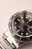 1972 Rolex 1680 Mark VI Red Submariner Ghost Insert