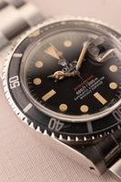 1972 Rolex 1680 Mark VI Red Submariner Ghost Insert