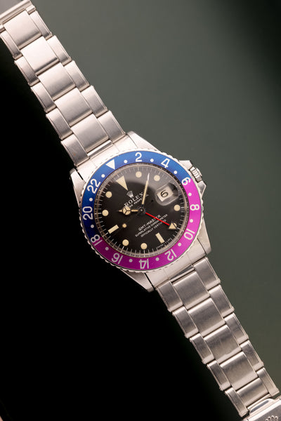 1967 Rolex 1675 MK1 Fuchsia GMT