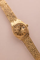 1960 Rolex 1806 Gold Day-Date - Brick Moire Finish
