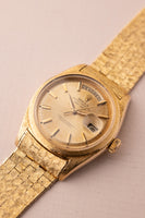 1960 Rolex 1806 Gold Day-Date - Brick Moire Finish