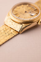 1960 Rolex 1806 Gold Day-Date - Brick Moire Finish