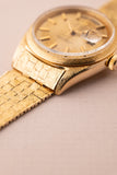 1960 Rolex 1806 Gold Day-Date - Brick Moire Finish