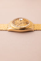 1960 Rolex 1806 Gold Day-Date - Brick Moire Finish