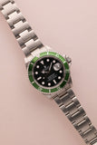 2005 Rolex 16610 T Kermit Submariner - Full Set