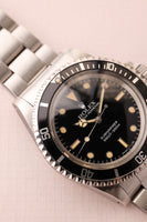 1987 Rolex 5513 Submariner Transitional Gloss Pumpkin Dial