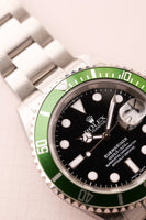 2005 Rolex 16610 T Kermit Submariner - Full Set