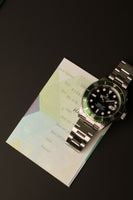 2005 Rolex 16610 T Kermit Submariner - Full Set
