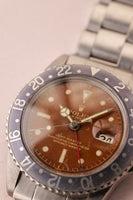 1962 Rolex Tropical-Gilt-Chapter-ring 1675 GMT