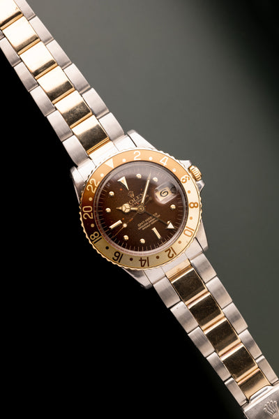 1970 Rolex 1675 Two-tone “Tiger Eye” Dial GMT - Rare Oyster