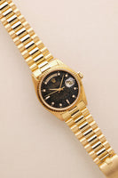 1978 Rolex 18038 Yellow Gold Diamond Stingray Dial Day-Date