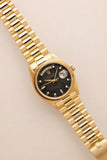 1978 Rolex 18038 Yellow Gold Diamond Stingray Dial Day-Date