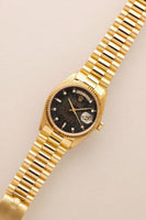 1978 Rolex 18038 Yellow Gold Diamond Stingray Dial Day-Date