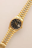 1978 Rolex 18038 Yellow Gold Diamond Stingray Dial Day-Date