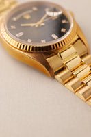 1978 Rolex 18038 Yellow Gold Diamond Stingray Dial Day-Date