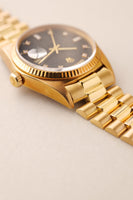 1978 Rolex 18038 Yellow Gold Diamond Stingray Dial Day-Date