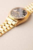 1978 Rolex 18038 Yellow Gold Diamond Stingray Dial Day-Date