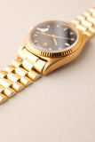 1978 Rolex 18038 Yellow Gold Diamond Stingray Dial Day-Date