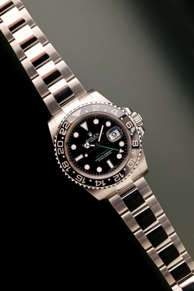 2007 Rolex 116710LN Lunette Noir GMT - First Year Full Set