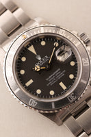 1981 Rolex Transitional Matte dial Ghost 16800 Submariner