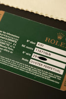 2007 Rolex 116710LN Lunette Noir GMT - First Year Full Set