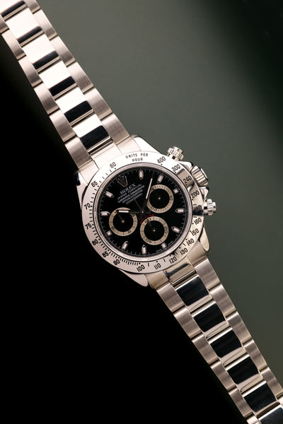 2003 Rolex 116520 Black Dial Daytona - Full Set