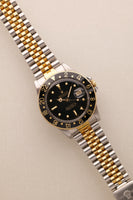 1984 Rolex 16753 Two-Tone Black Nipple Dial GMT