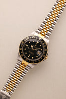 1984 Rolex 16753 Two-Tone Black Nipple Dial GMT