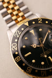 1984 Rolex 16753 Two-Tone Black Nipple Dial GMT