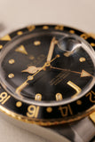1984 Rolex 16753 Two-Tone Black Nipple Dial GMT