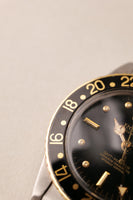 1984 Rolex 16753 Two-Tone Black Nipple Dial GMT