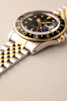 1984 Rolex 16753 Two-Tone Black Nipple Dial GMT