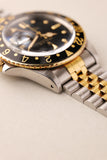 1984 Rolex 16753 Two-Tone Black Nipple Dial GMT