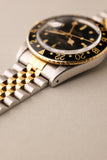 1984 Rolex 16753 Two-Tone Black Nipple Dial GMT