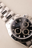 2003 Rolex 116520 Black Dial Daytona - Full Set