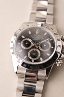 2003 Rolex 116520 Black Dial Daytona - Full Set