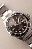 1970 Rolex 1680 Meter First Tropical Red Submariner Time Capsule- Unpolished