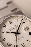 1980 Rolex 17000 Pumpkin Roman dial Oysterquartz With Papers