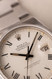 1980 Rolex 17000 Pumpkin Roman dial Oysterquartz With Papers