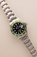 2003 Rolex 16610 T “Flat 4” Kermit Submariner