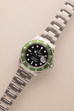 2003 Rolex 16610 T “Flat 4” Kermit Submariner