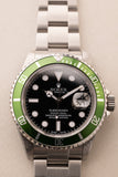 2003 Rolex 16610 T “Flat 4” Kermit Submariner