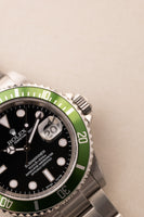 2003 Rolex 16610 T “Flat 4” Kermit Submariner