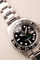 2012 Rolex 116710LN Lunette Noir Black Insert GMT - Full Set