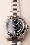 2012 Rolex 116710LN Lunette Noir Black Insert GMT - Full Set