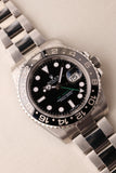 2012 Rolex 116710LN Lunette Noir Black Insert GMT - Full Set