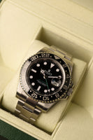 2012 Rolex 116710LN Lunette Noir Black Insert GMT - Full Set