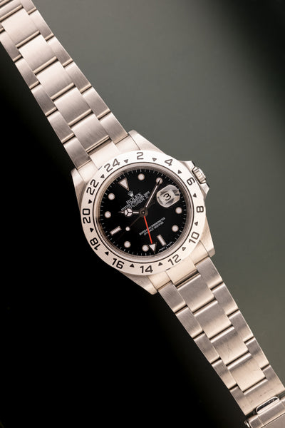 2007 Rolex 16570 T Explorer II - Full Set - Unpolished